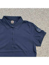 Le Logo Collar Short Sleeve TShirt Navy - COLMAR - BALAAN 3