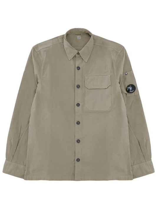 Lens Wappen Ripstop Shirt Jacket 14CMSH123A - CP COMPANY - BALAAN 1