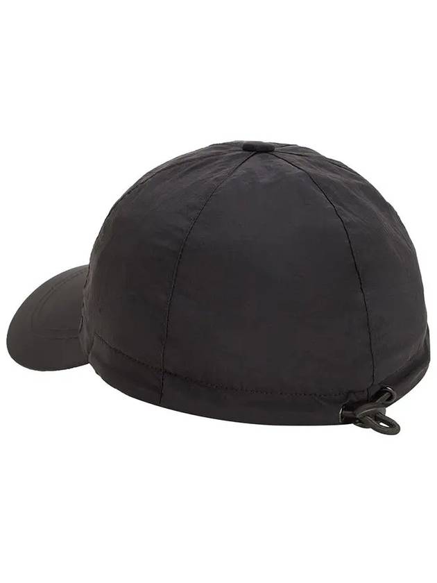 Logo Nylon Metal 6-Panel Ball Cap Black - STONE ISLAND - BALAAN 3