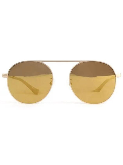 Agata Women s Sunglasses High Bridge Round Matte Gold SAG1102 - AGATHA APPAREL - BALAAN 2