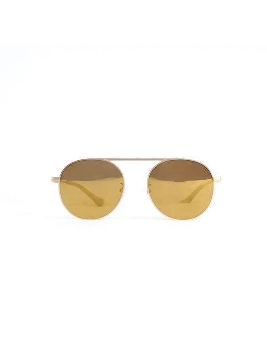 Agata Women s Sunglasses High Bridge Round Matte Gold SAG1102 - AGATHA APPAREL - BALAAN 2