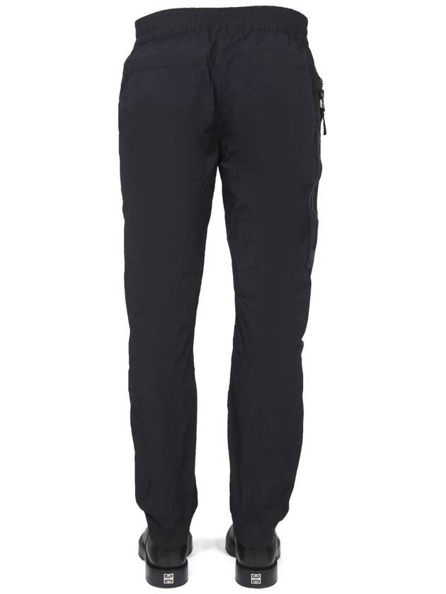 Waistband Elastic Straight Pants Black - TEN C - BALAAN 5