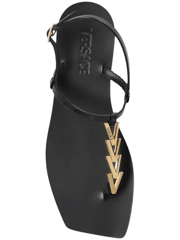 Versace Leather Shoes, Women's, Black - VERSACE - BALAAN 6