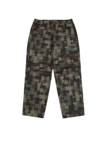 Relaxed Zipper Pants Puzzle Camo - DIME - BALAAN 1