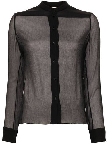 Chloé Silk Crepon Shirt Clothing - CHLOE - BALAAN 1