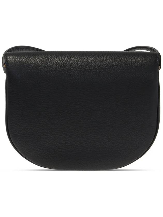 Gancini Travelfl Calfskin Cross Bag Black - SALVATORE FERRAGAMO - BALAAN 5