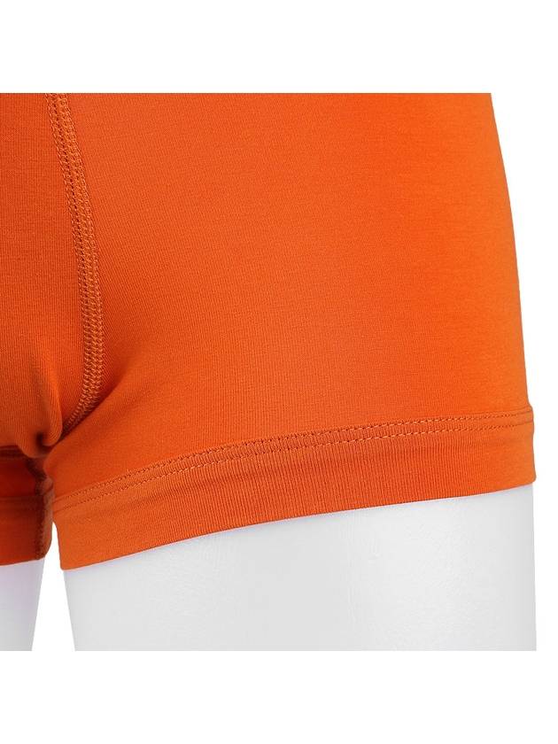 Men's Logo Boxer Briefs Orange - EMPORIO ARMANI - 8