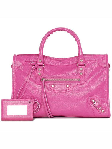 Classic City Small Tote Bag Pink - BALENCIAGA - BALAAN 1