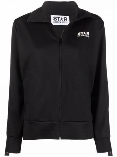 Star Logo Track Jacket Black - GOLDEN GOOSE - BALAAN 2