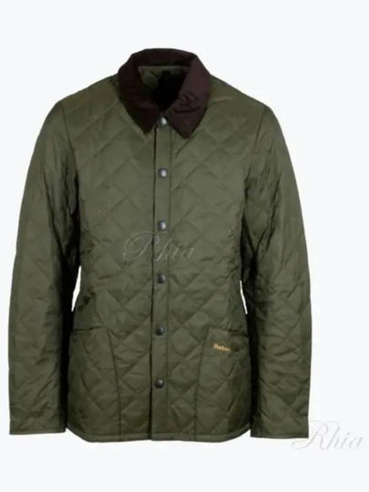 Heritage Liddesdale Quilted Padding Olive - BARBOUR - BALAAN 2