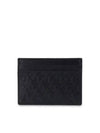 Monogram Pineapple Print Card Wallet Black - SAINT LAURENT - BALAAN 2