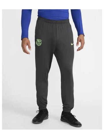 FC Barcelona Strike 3rd Dry Fit Soccer Pants M Anthracite Old Royal Lime Blast FQ2452 062 - NIKE - BALAAN 1