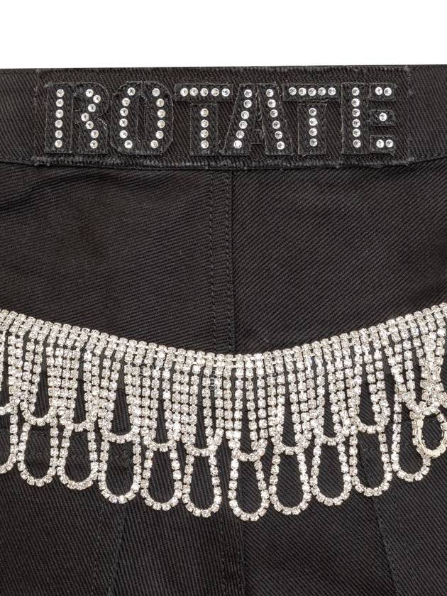 Rotate Birger Christensen Pant With Rhinestones - ROTATE - BALAAN 4