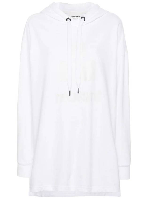 Shannon logo printed hoodie SW0084FAB1M05E - ISABEL MARANT ETOILE - BALAAN 1