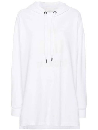 Shannon logo printed hoodie SW0084FAB1M05E - ISABEL MARANT ETOILE - BALAAN 1