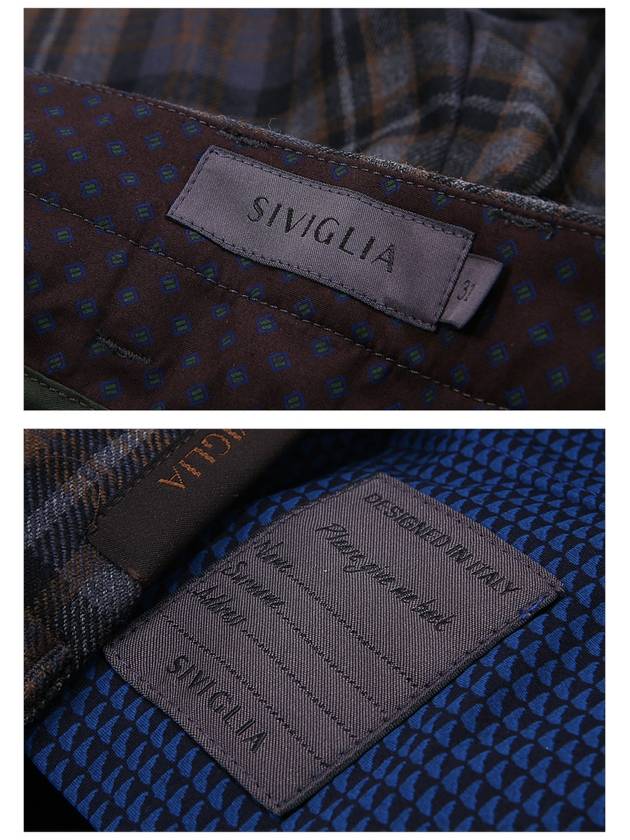 Seville Check Slacks Black - SIVIGLIA - BALAAN 8