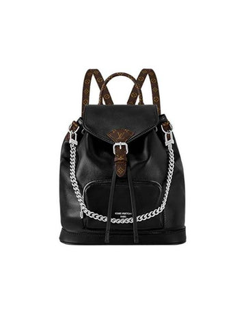 Montsouris Backpack Black - LOUIS VUITTON - BALAAN 1