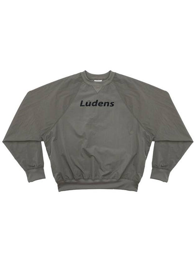 Nylon Raglan Crewneck Sand Beige - TABB LUDENS - BALAAN 2