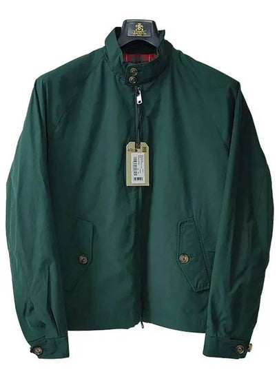 G4 Regular Fit Zip-Up Jacket Green - BARACUTA - BALAAN 2