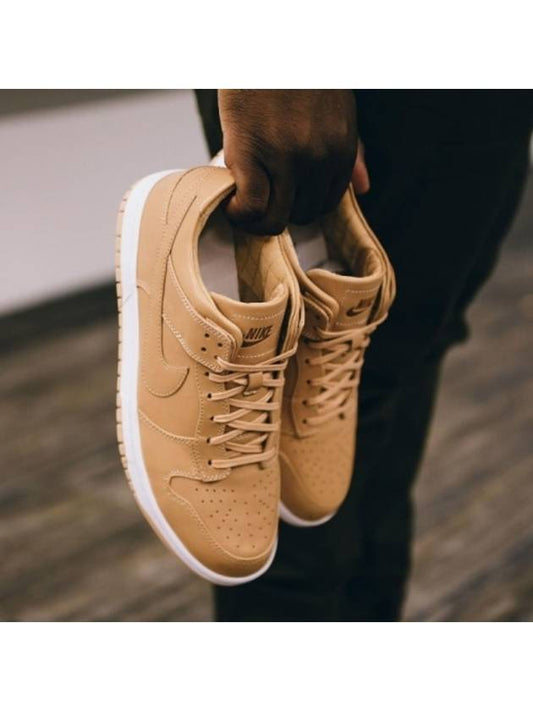 01-857587-200--Special Premium-Dunk Low Luxe-Tan Beige - NIKE - BALAAN 1