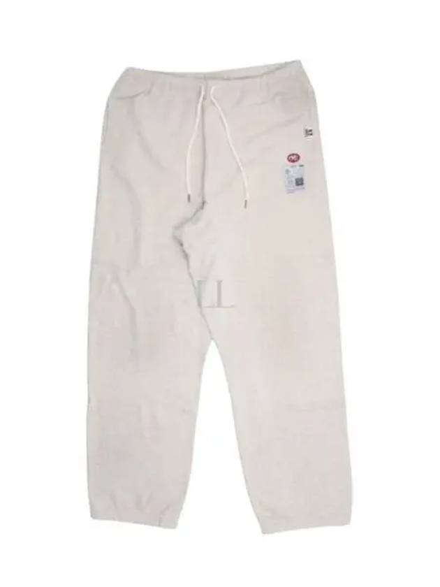 J13PT724 White Patch Logo Sweatpants - MIHARA YASUHIRO - BALAAN 1