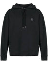 Bold Fox Head Patch Oversize Hoodie Black - MAISON KITSUNE - BALAAN 1