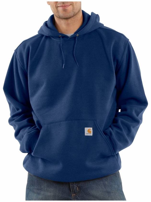 Men's Loose Fit Midweight Hoodie Navy - CARHARTT - BALAAN 3