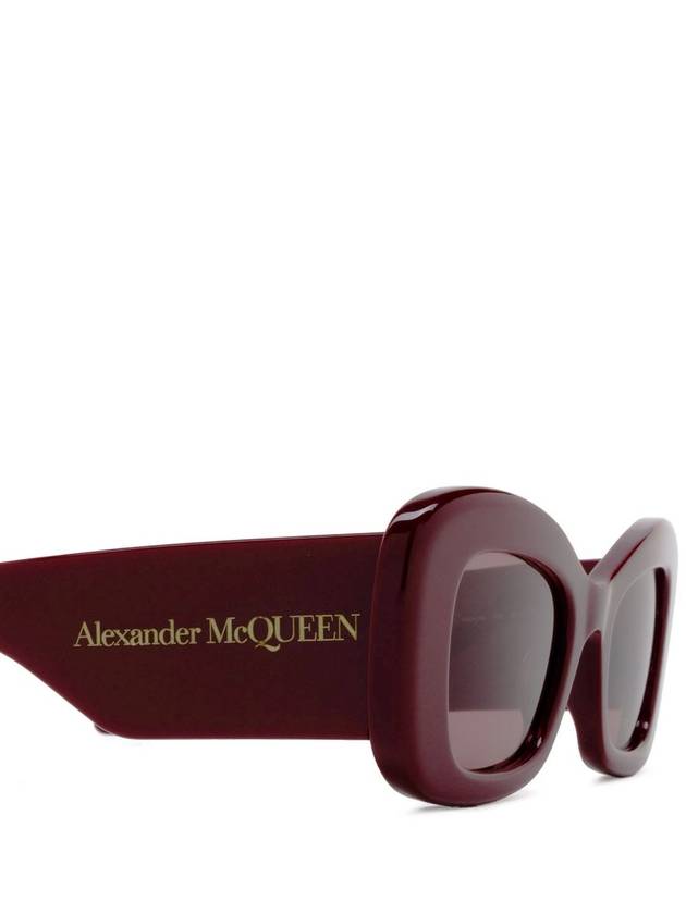 sunglasses AM0434S 006 burgundy - ALEXANDER MCQUEEN - BALAAN 4