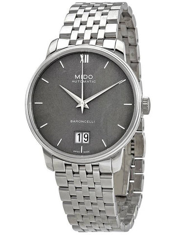 Mido Baroncelli III Automatic Anthracite Dial Men's Watch M0274261108800 - MIDO - BALAAN 1