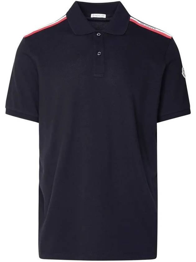 RWB Polo T Shirt Navy 8A000 20 89A16 77X - MONCLER - BALAAN 2