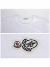 8C00058 8390Y 001 Logo Patch Short Sleeve T-Shirt - MONCLER - BALAAN 5