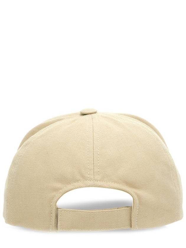 Tyron Embroidered Logo Ball Cap Ecru - ISABEL MARANT - BALAAN 4