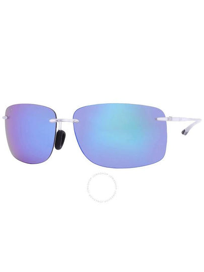 Maui Jim Hema Blue Hawaii Rectangular Unisex Sunglasses B443-05CM 62 - MAUI JIM - BALAAN 2