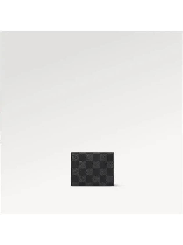 Damier Envelope Business Card Wallet Graphite - LOUIS VUITTON - BALAAN 6