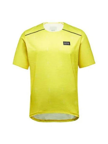 GOREWEAR Contest Daily Tee Washed Neon Yellow Men s Short Sleeve - GOGORR - BALAAN 1