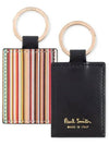 Striped Key Holder Black - PAUL SMITH - BALAAN 2