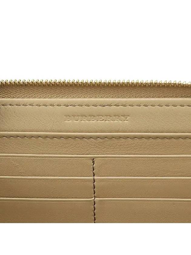 beige long wallet - BURBERRY - BALAAN 4