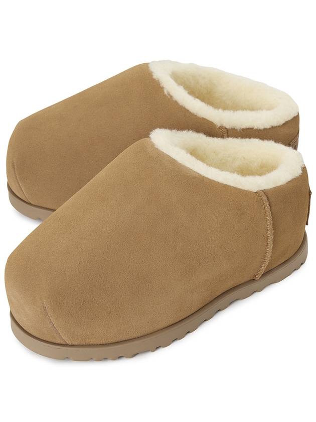 Pumped Fur Slide Sandals Chestnut - UGG - BALAAN 2