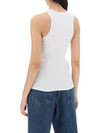 Wardrobe NYC Sleeveless T Shirt W1016R04WHT - WARDROBE.NYC - BALAAN 3