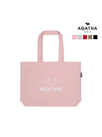 Canvas Shopper ECCO Bag AGT211 537 - AGATHA APPAREL - BALAAN 1