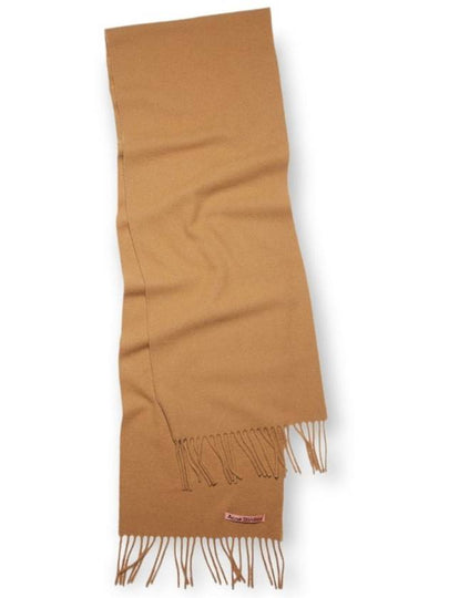 Skinny Wool Muffler Light Brown - ACNE STUDIOS - BALAAN 2