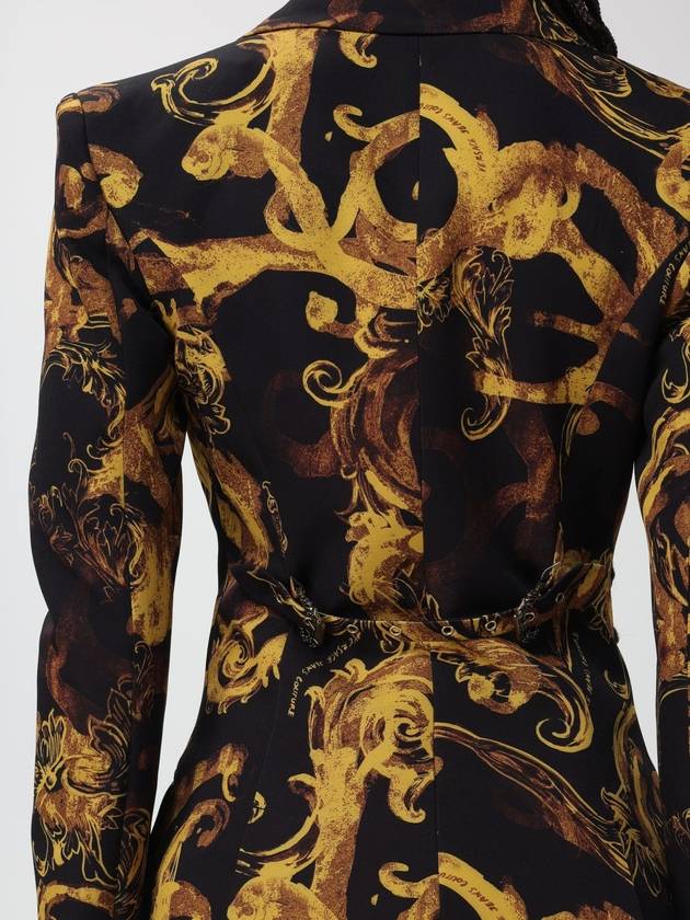 Blazer Versace Jeans Couture in tessuto stampato - VERSACE - BALAAN 5