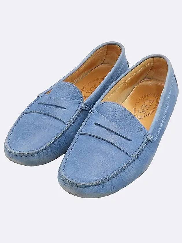 Smith Market Used Luxury Blue Loafers Women s Shoes - TOD'S - BALAAN 5