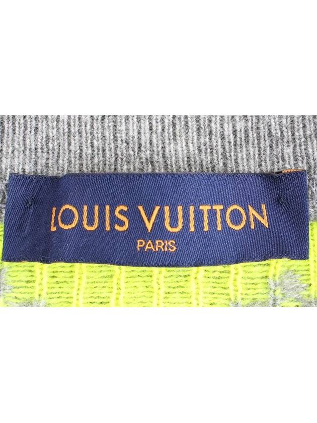 LV half and monogram crewneck - LOUIS VUITTON - BALAAN 8