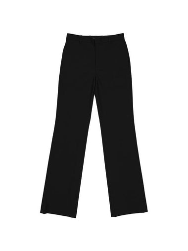 Wool Flare Taalodu Slacks Black - BALENCIAGA - BALAAN 1