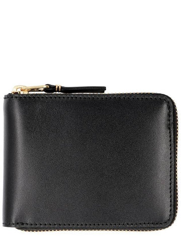 Comme Des Garçons Leather Zip Around Wallet - COMME DES GARCONS - BALAAN 1