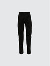 Stretch Sateen Ergonomic Cargo Straight Pants Black - CP COMPANY - BALAAN 1