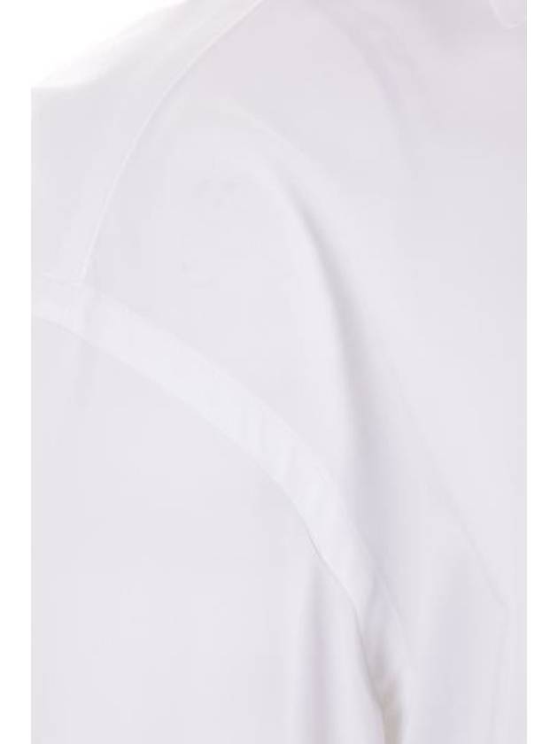 Embossed Cotton Poplin Long Sleeve Shirt White - GUCCI - BALAAN 6