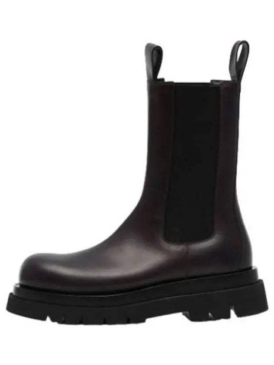 lug boots fondente - BOTTEGA VENETA - BALAAN 1