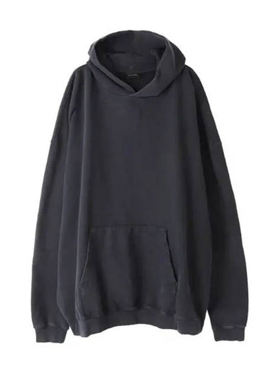 Back Logo Hooded Top Black - BALENCIAGA - BALAAN 2